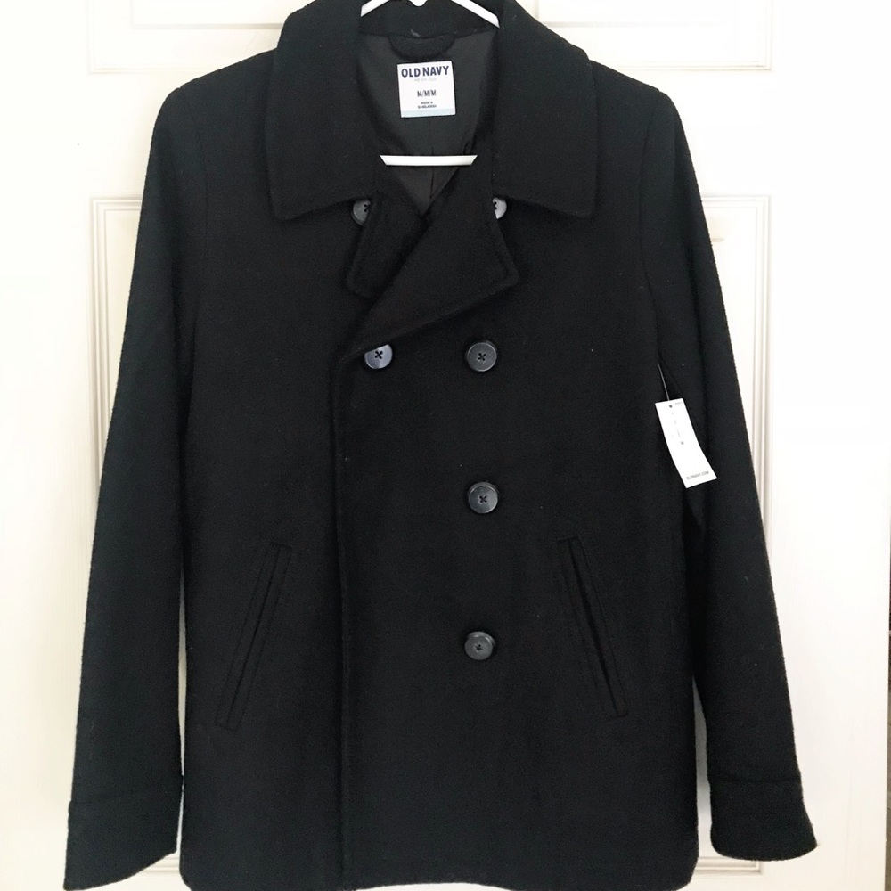 NWT Black, Old Navy Peacoat